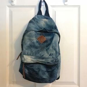 Denim backpack